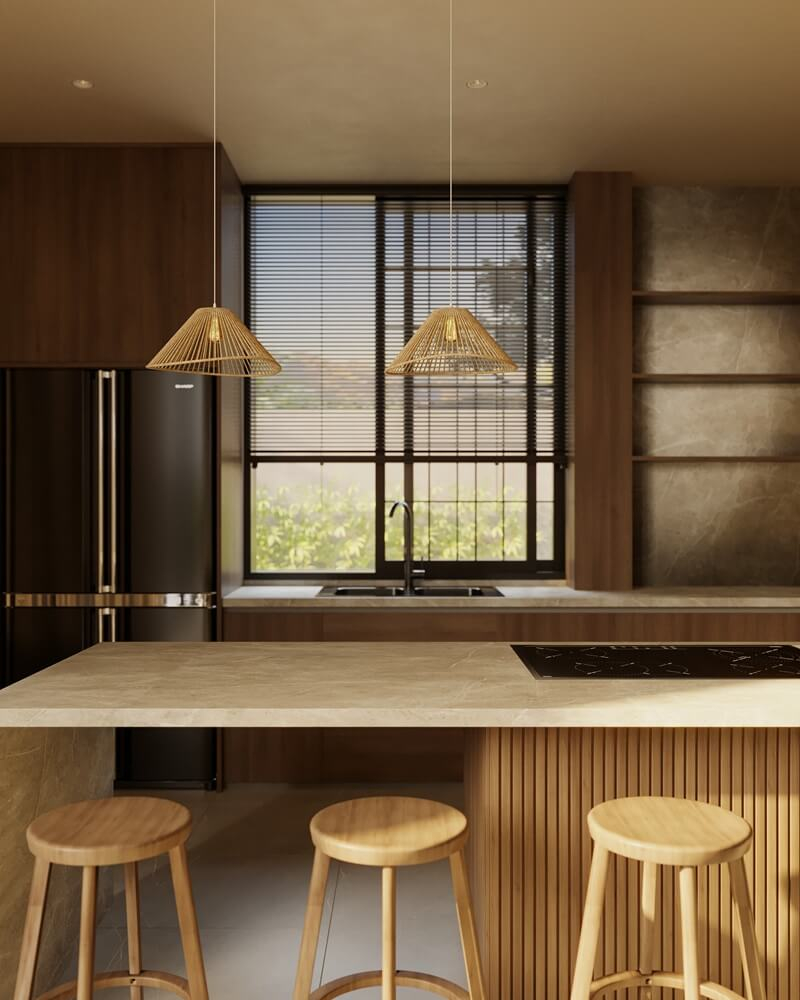 MAXLIGHT P0577 Lustre simple AMALFI I NATURAL [4]