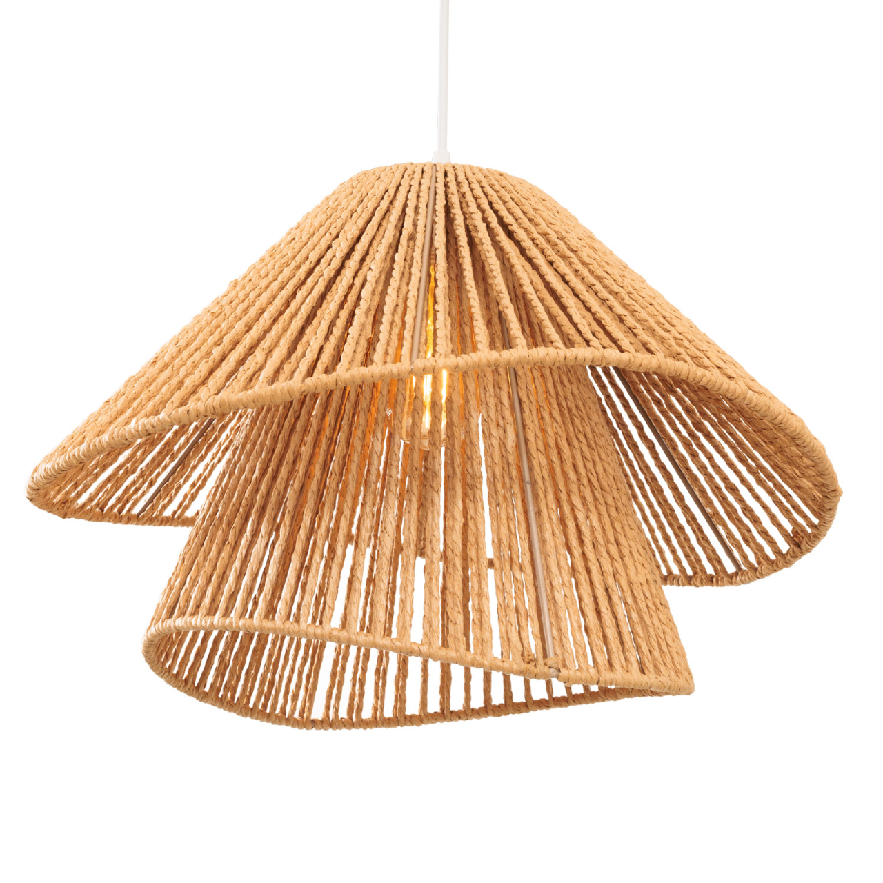 MAXLIGHT P0578 Lustre simple AMALFI II NATURAL [7]