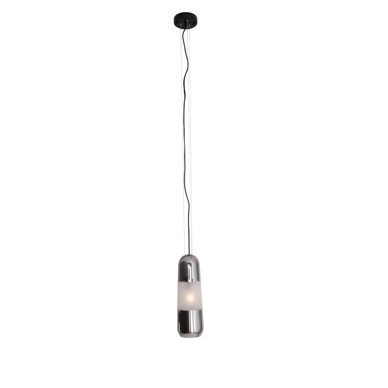 MAXLIGHT P0590 Lustre simple MAURI 1 SMOKY GLASS [9]