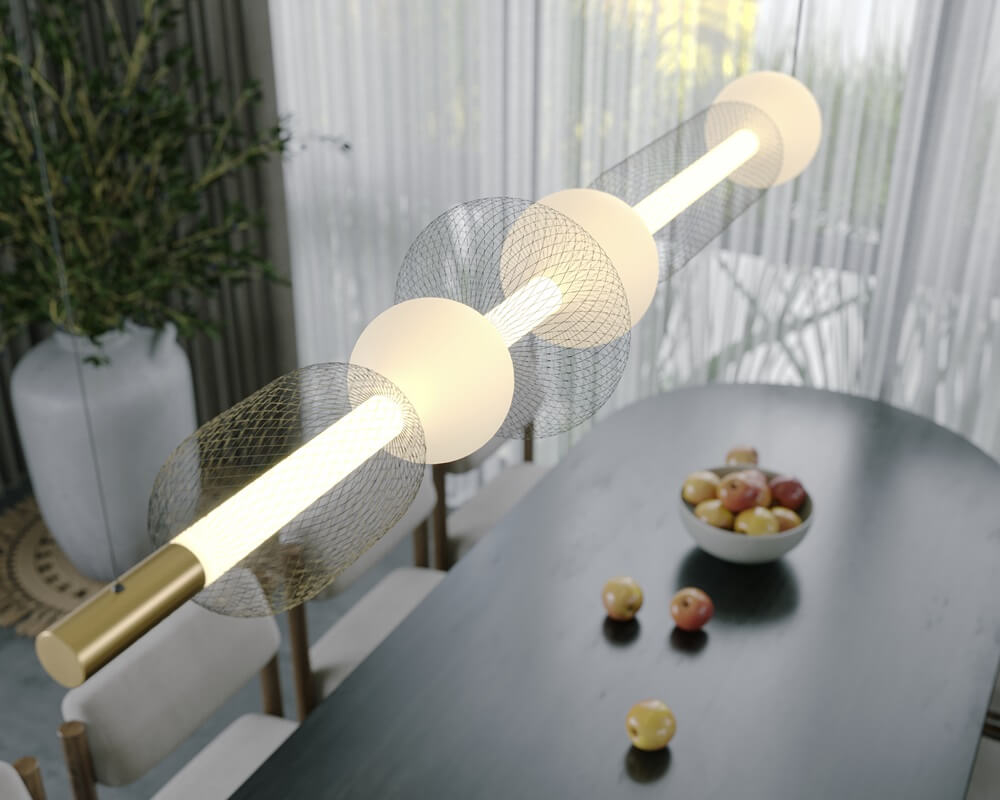 MAXLIGHT P0593 Lustre simple BORA C-Suspensie [7]