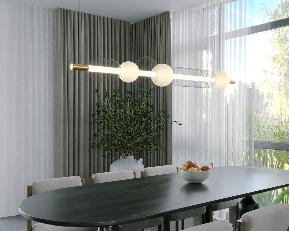 MAXLIGHT P0593 Lustre simple BORA C-Suspensie [6]
