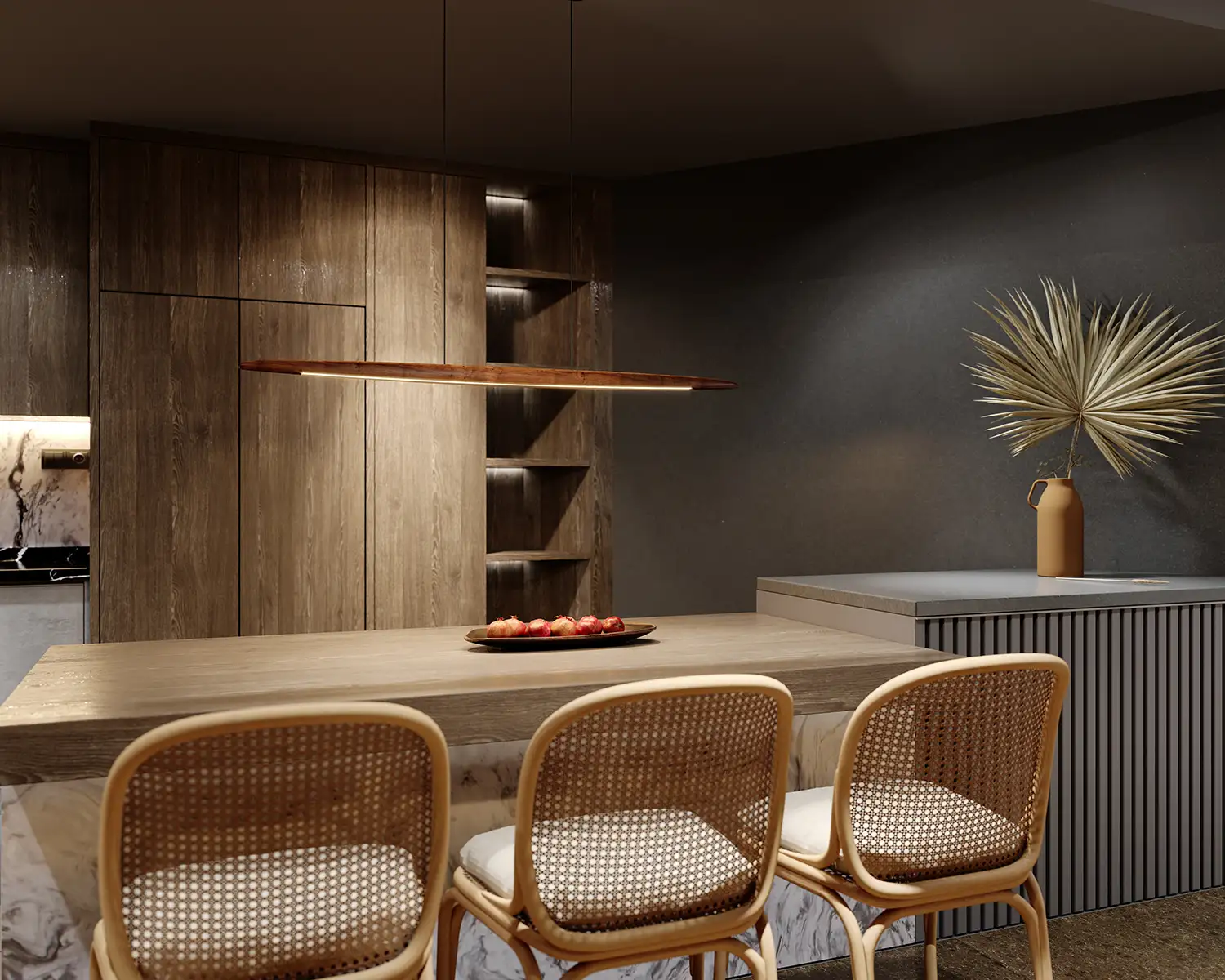 MAXLIGHT P0598 Lustre simple WOODY [3]