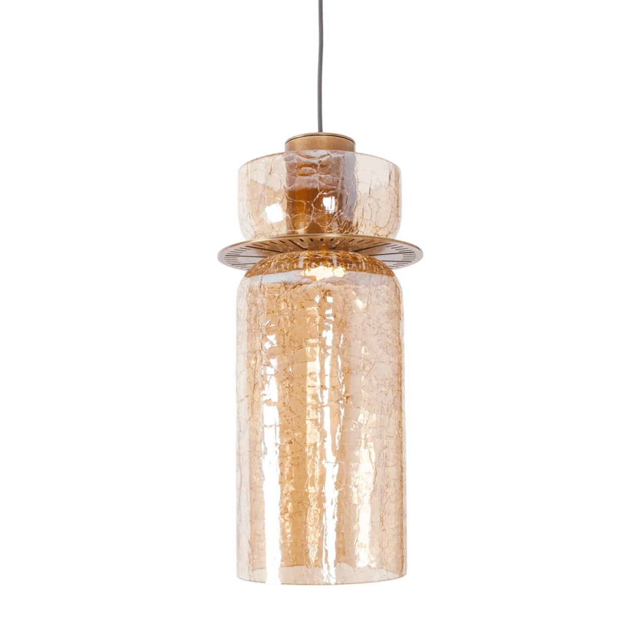 MAXLIGHT P0602 Lustre simple SIGNATURE B AMBER GLASS [9]