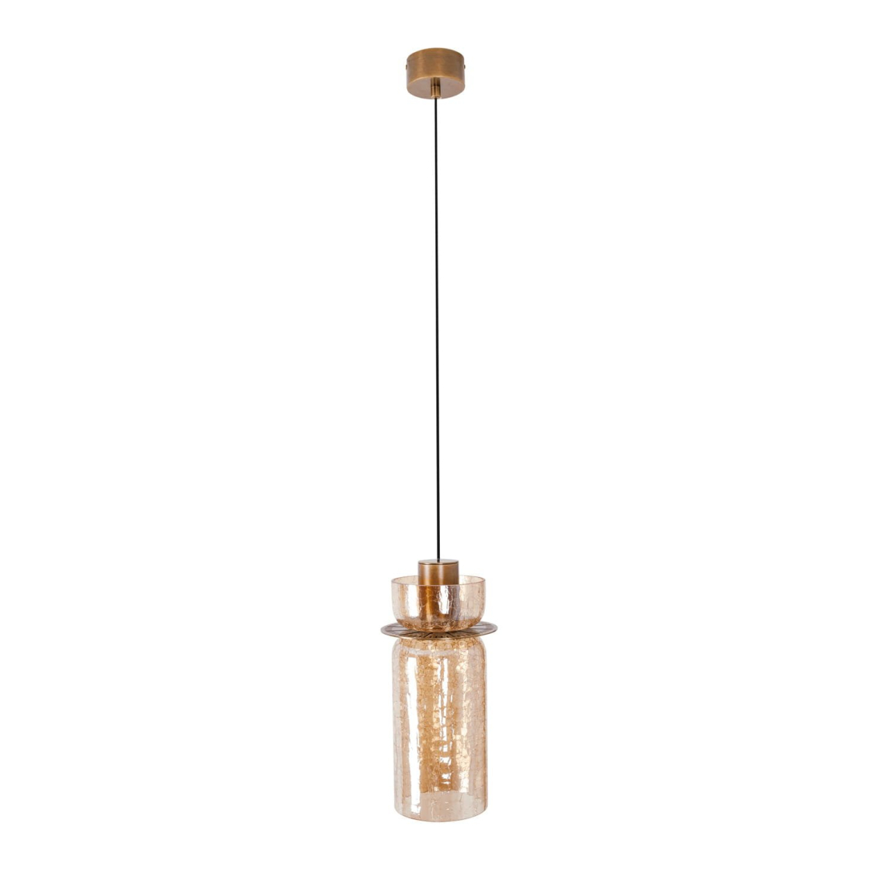 MAXLIGHT P0602 Lustre simple SIGNATURE B AMBER GLASS [11]