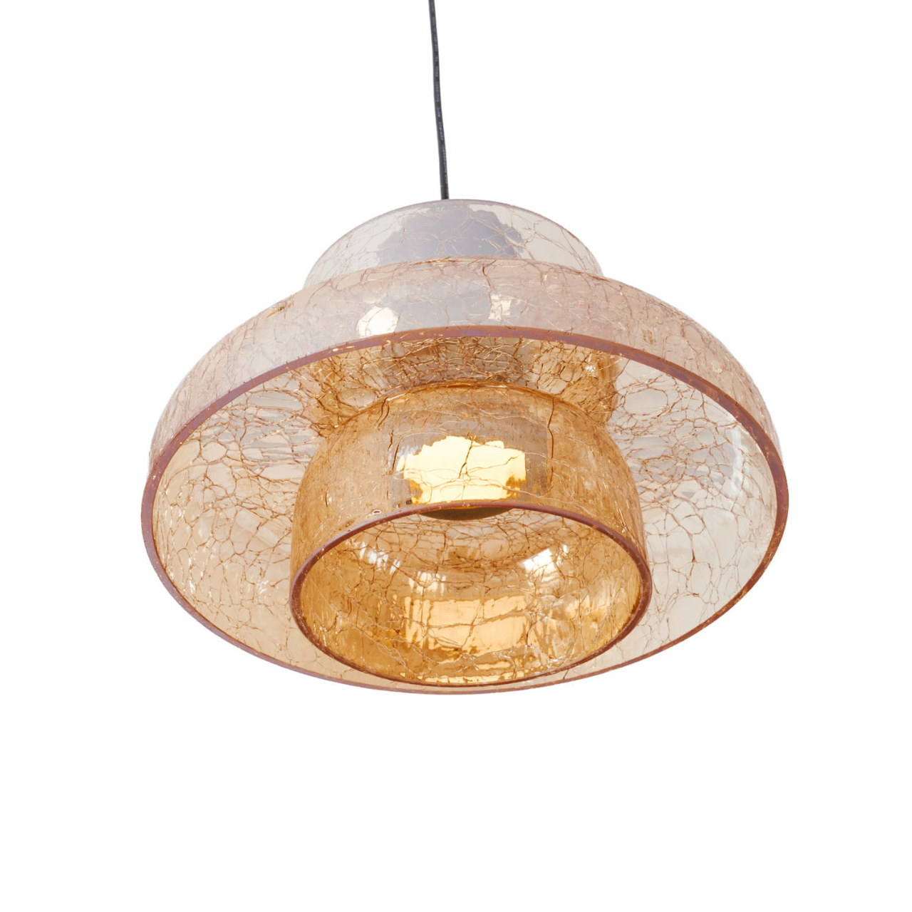 MAXLIGHT P0603 Lustre simple SIGNATURE C AMBER GLASS [11]