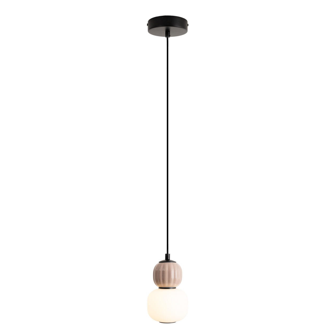 MAXLIGHT P0625 SUSPENSIE MULTICOLOR MODERN 5W, OPAL + MEDIUM BROWN [4]