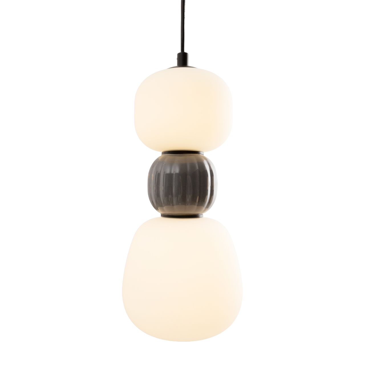 MAXLIGHT P0629 SUSPENSIE MULTICOLOR MODERN 13W, OPAL + DARK GREY [1]