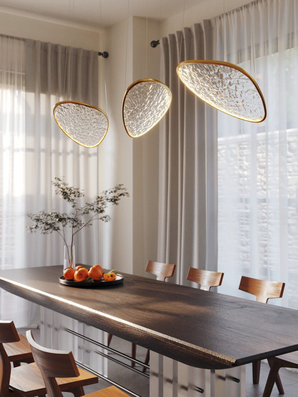 MAXLIGHT P0637D Lustre simple EMPIRE 17W, GOLD [6]