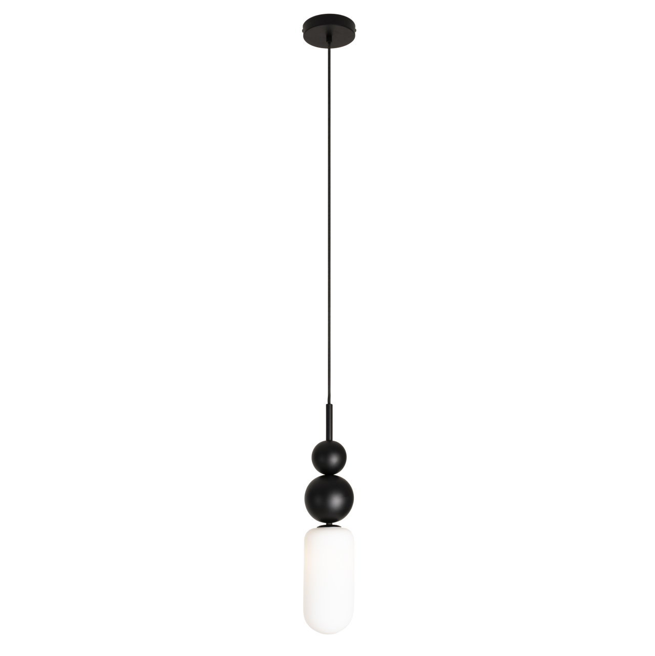 MAXLIGHT P0641 Lustre simple NOVA BLACK  (ROMA) [3]