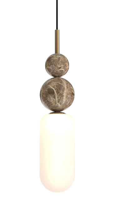 MAXLIGHT P0642 Lustre simple NOVA GOLD (ROMA) [1]