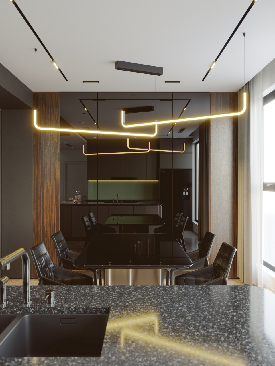 MAXLIGHT P0645 Lustre simple URUS 30W [3]
