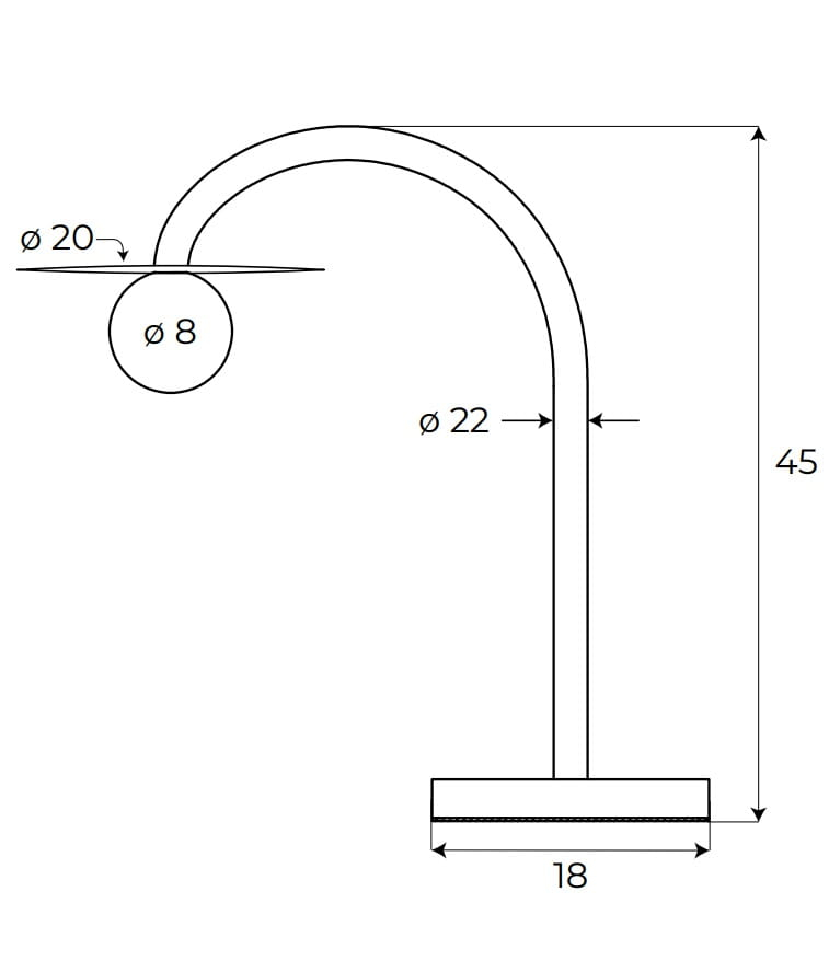 MAXLIGHT T0054 Veioza ENIGMA auriu [6]