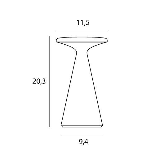 MAXLIGHT T0064 Veioza exterior FUNGHI gri IP44 [7]