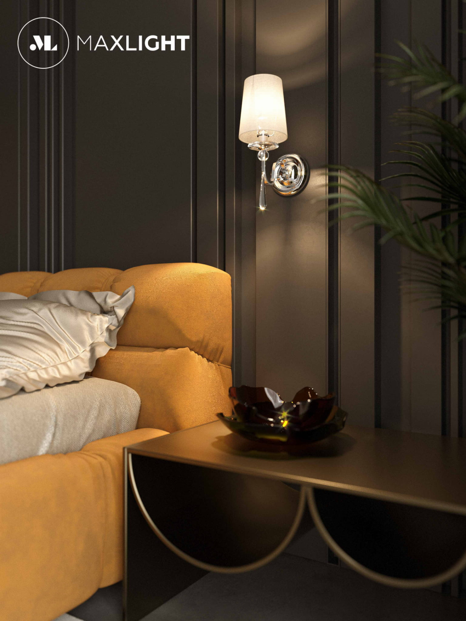 Maxlight Charlotte W0067 Aplica crom [4]