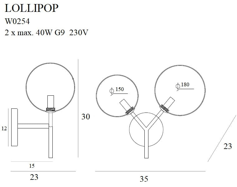 LOLLIPOP W0254 - aplica alama [3]