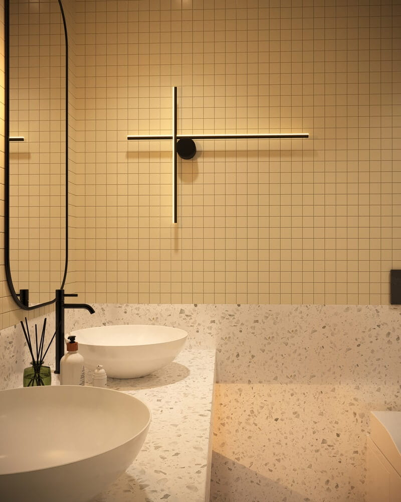 MAXLIGHT W0369 Aplice ARNE 60CM 10W IP44 3000K [4]