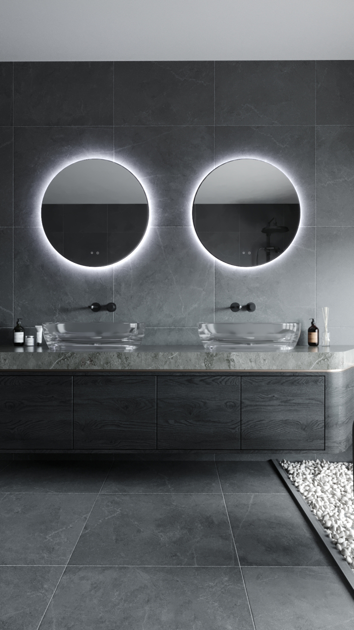 MAXLIGHT W0387 MIRROR DIAM 80 cm - OGLINDA BAIE [5]