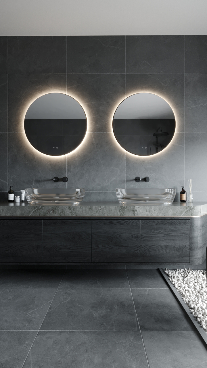 MAXLIGHT W0387 MIRROR DIAM 80 cm - OGLINDA BAIE [4]