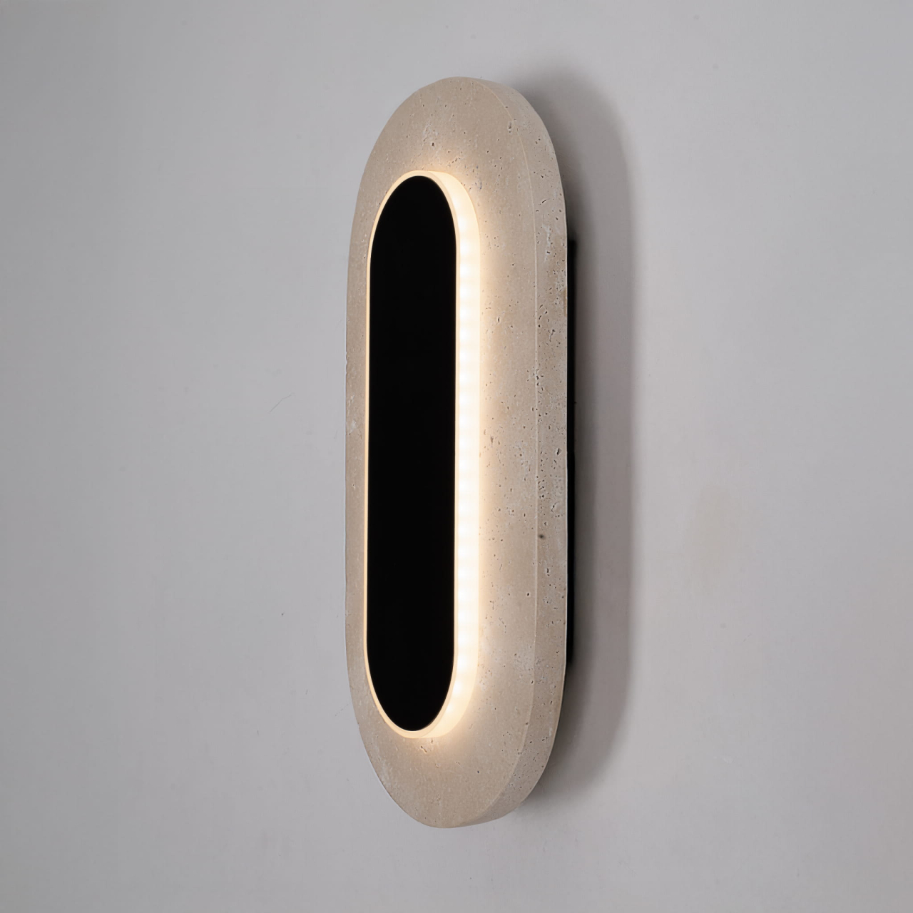 MAXLIGHT W0393 Aplice TRAVERTINO OVAL 10W [5]