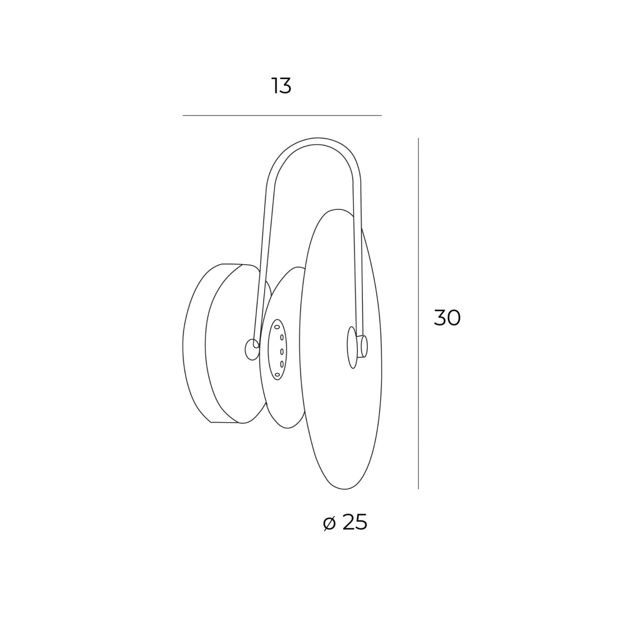 MAXLIGHT W0401 Aplice RETRO Ø25cm [4]