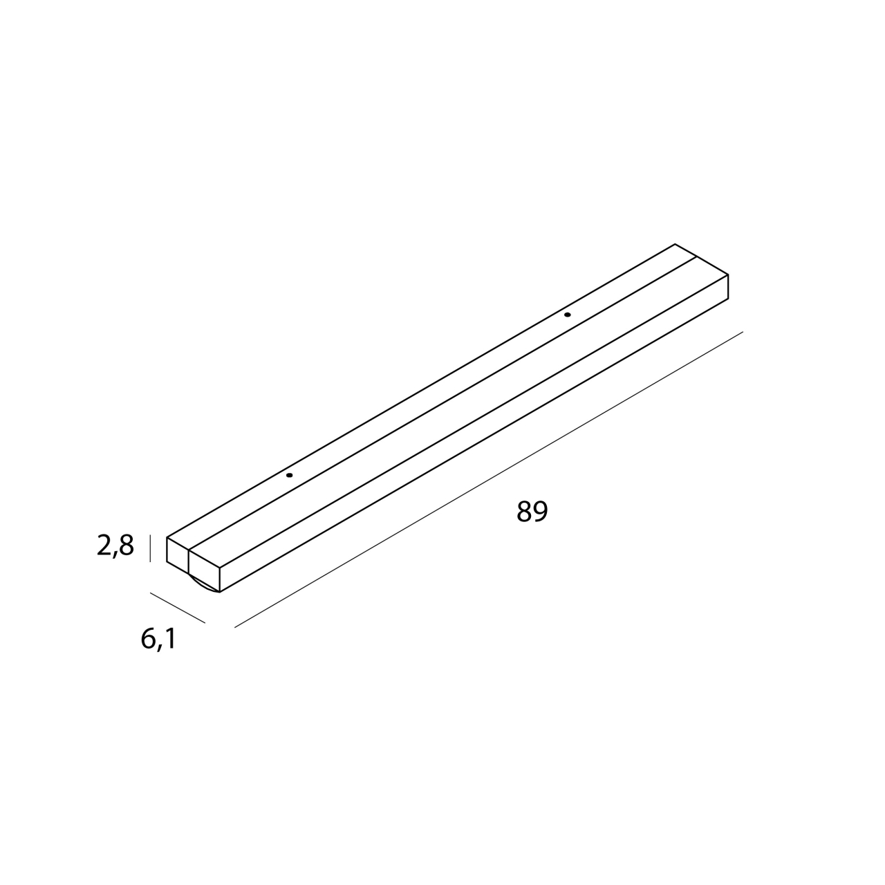 MAXLIGHT W0404D Aplice TRIO 10W, Negru, IP44, 3000K [4]