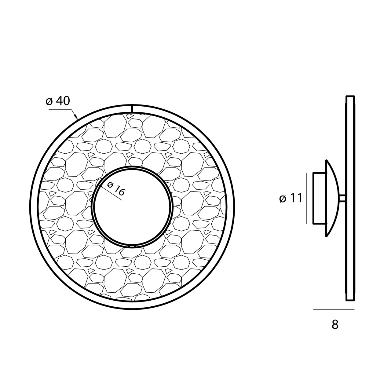 MAXLIGHT W0406D Aplice ALEXIA 15W [8]