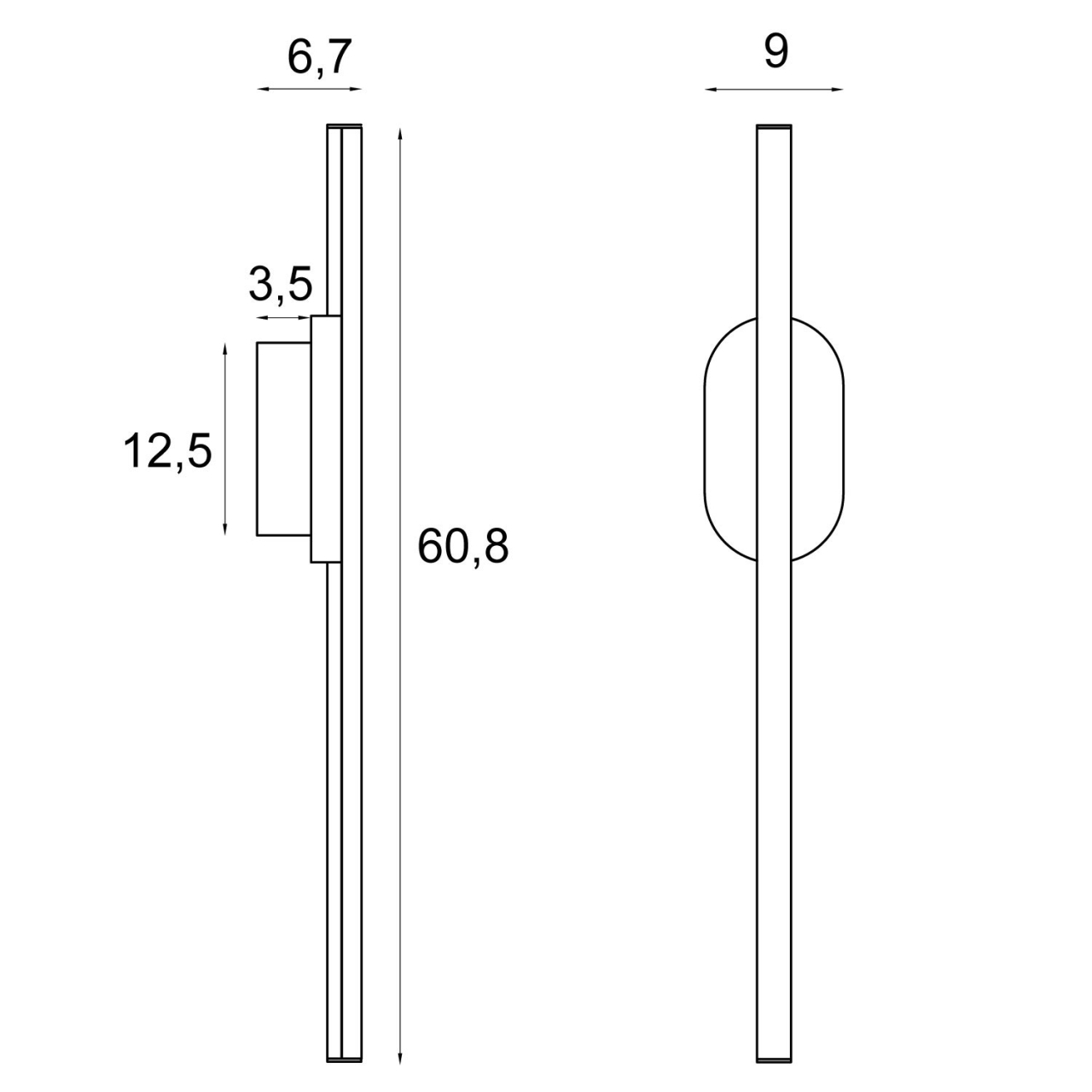 MAXLIGHT W0418 Aplice AMOR 12W, IP44 [6]