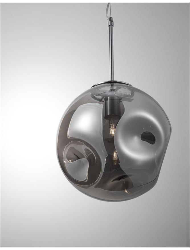 MAYAN suspensie SP1 - 9988103 - Chrome Metal Smoky Gray Glass [4]