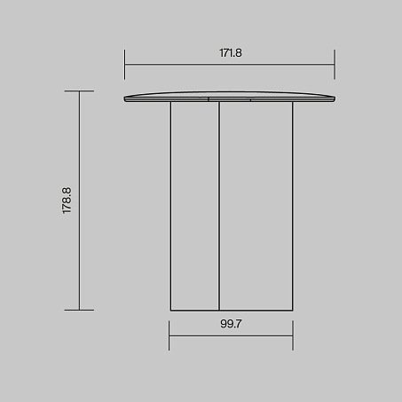 Maytoni ASYM lampă de masă reîncărcabilă negru MOD510TL-L1,5BK [5]