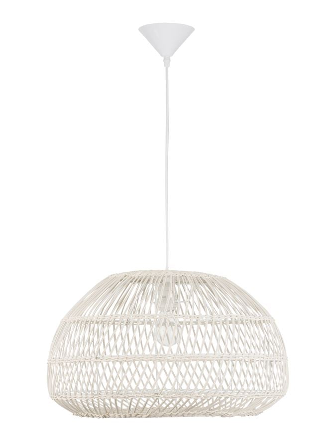 MELODY suspensie SP1 - 9586431 - Natural Ratan White Fabric Wire & Base [1]
