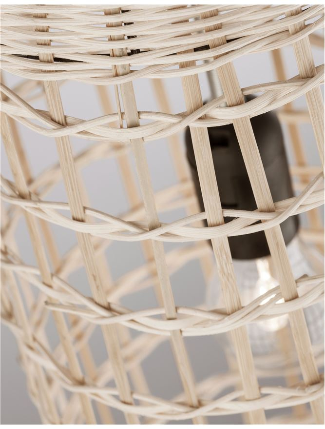 MIA suspensie SP1 - 9585081 - Natural Ratan Black Fabric Wire & Base [7]