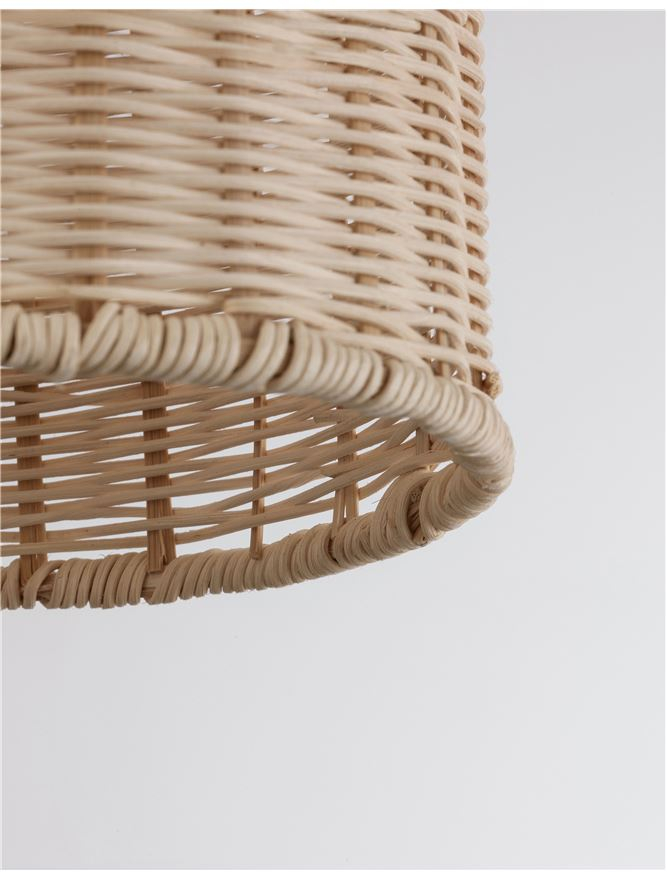 MIA suspensie SP1 - 9585081 - Natural Ratan Black Fabric Wire & Base [6]
