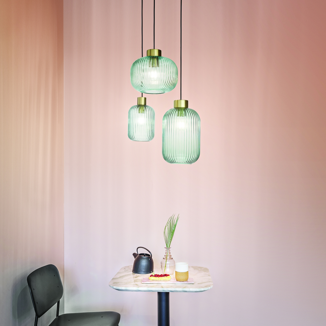 LUSTRA CLASICA SIMPLA MINT-2 SP1 VERDE - IDEAL-LUX [2]