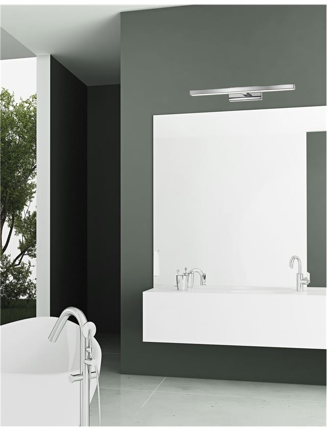 MODENA aplica - 787001 - Satin Nickel & Acrylic [1]