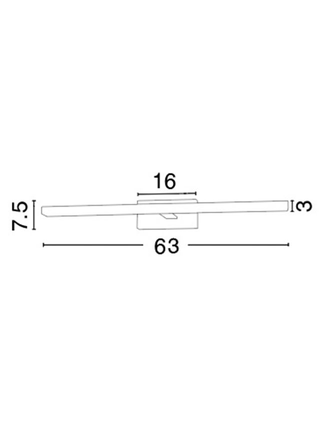 MODENA aplica - 787002 - Chrome Aluminium & Acrylic [3]