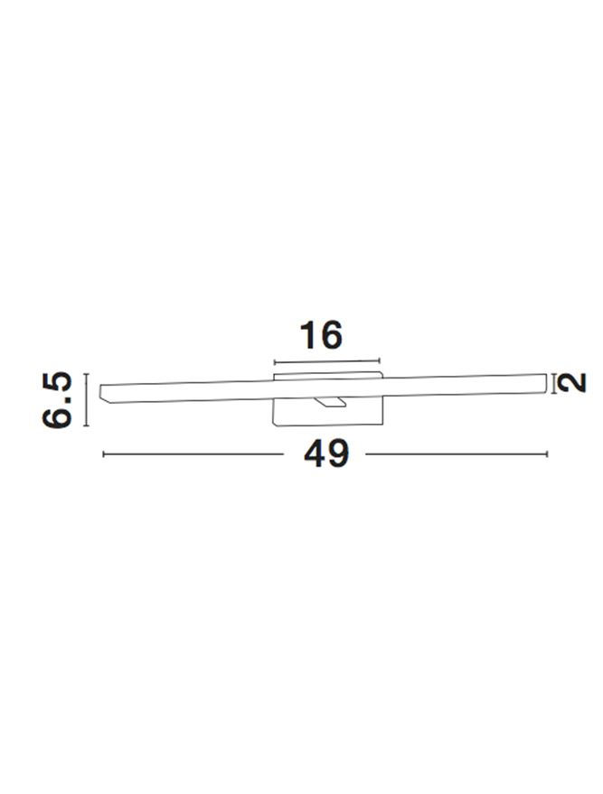MODENA aplica - 9870020 - Satin Nickel & Acrylic [2]