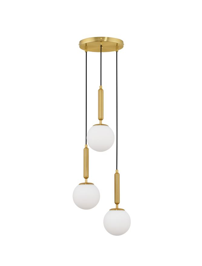 MONET suspensie SP3 - 9080127 - Brass Gold Metal Opal Glass [4]