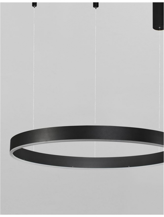 Suspensie moderna Motif Black diam 120 cm -  72W - NOVA LUCE [3]