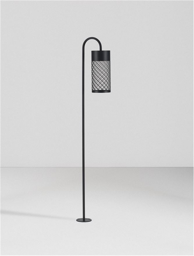 MOTLEY stalp exterior Sandy Black Aluminium & Steel 9060230 [3]