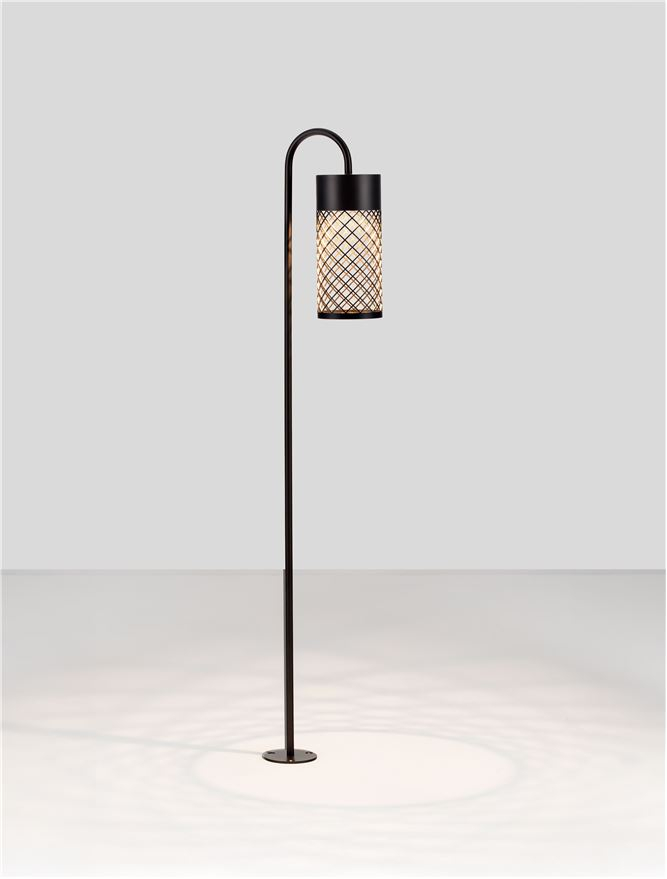 MOTLEY stalp exterior Sandy Black Aluminium & Steel 9060230 [4]