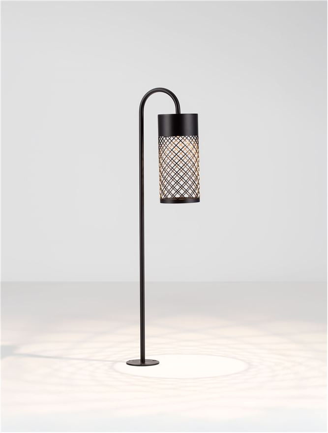 MOTLEY stalp exterior Sandy Black Aluminium & Steel 9060232 [4]