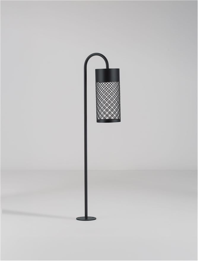 MOTLEY stalp exterior Sandy Black Aluminium & Steel 9060232 [3]
