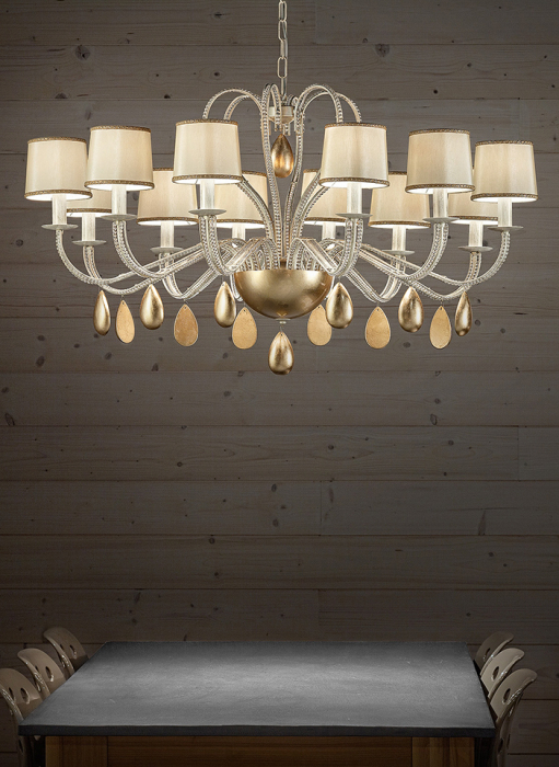 Candelabru clasic Noblesse Chandelier 8 - Masiero [2]