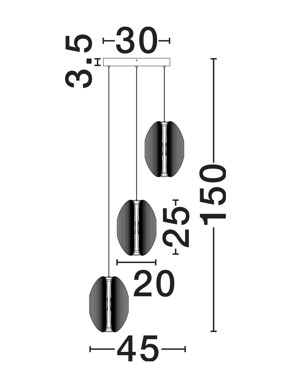 NOIR 1 black - suspensie moderna [9]
