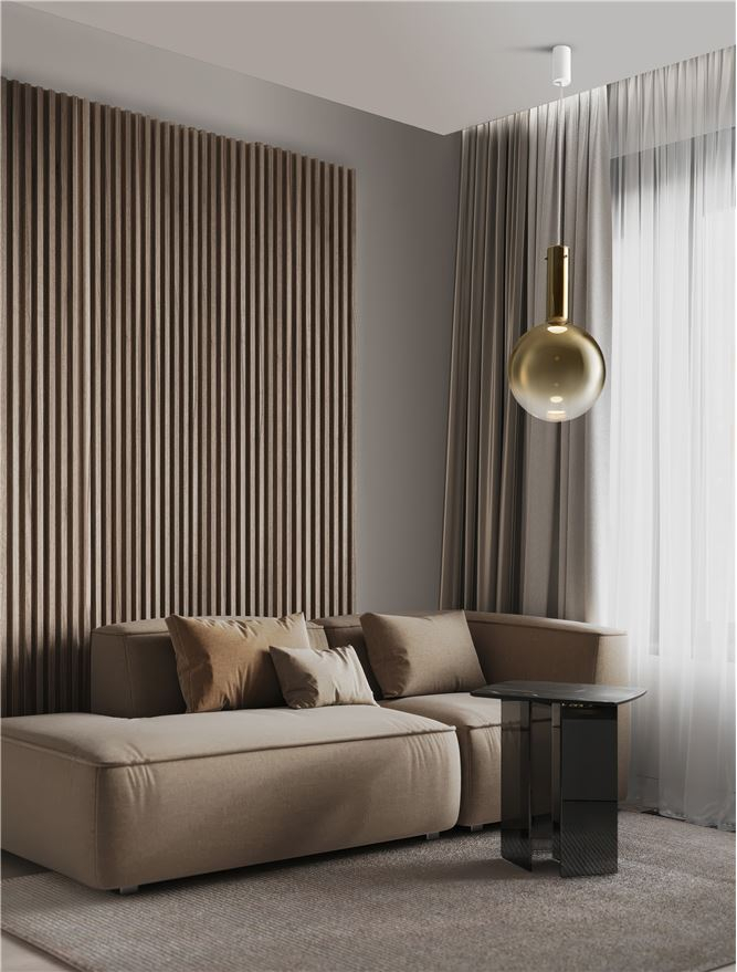 Nostos SP1 d30 - suspensie moderna - gold - Nova Luce [3]
