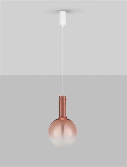 Nostos SP1 - suspensie moderna - PINK - Nova Luce [2]