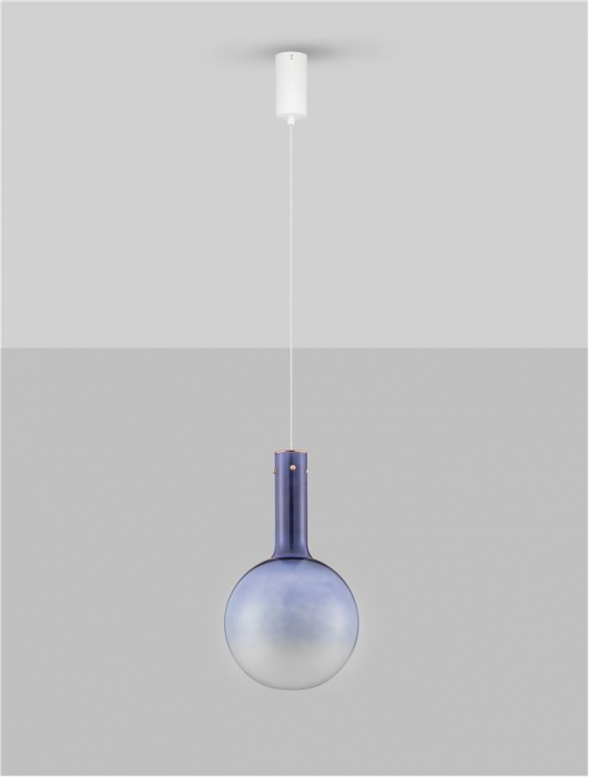 Nostos SP1 - suspensie moderna - BLUE - Nova Luce [3]