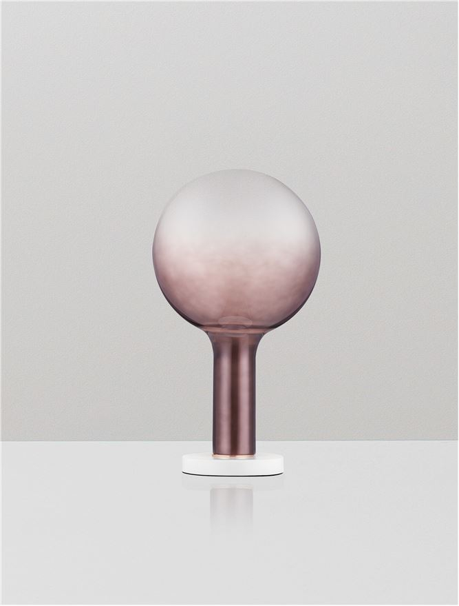 Nostos TL1 Brown Glass - veioza moderna [3]