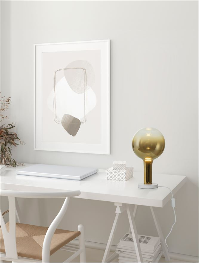 Nostos TL1 Gold Glass - veioza moderna [1]