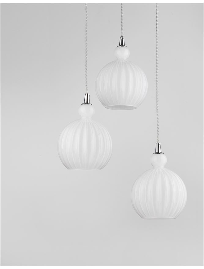 ODELLE suspensie SP3 - 9190882 - Chrome Aluminium Opal Glass [3]